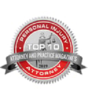 Personal Injury Attorney | Top 10 Attorney And Practice Magazine's 2019